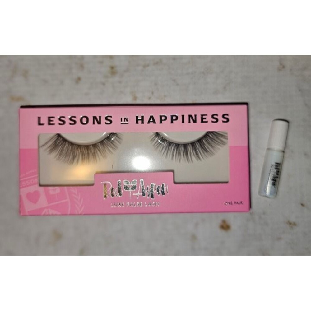 Red Aspen Silk Lashes – Lessons in Happiness – NEW